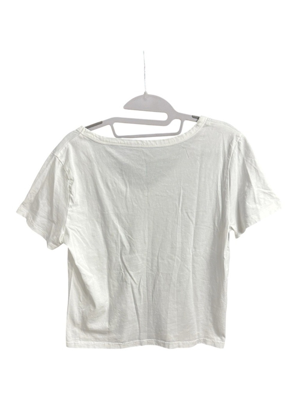 GAP Organically Grown Cotton Classic White V-Neck Tee NWOT - Picture 8 of 11